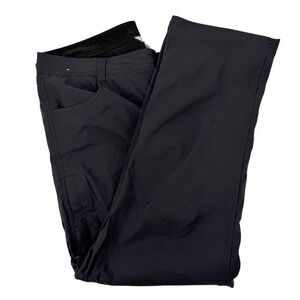 Orvis Mens 38x30 Fleece Lined Pants Double Knee Hiking Outdoor Camping Utility